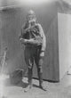 March 1, 1918 US Boy Scout wearing a gas mask poster print.