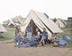 22nd New York Volunteer Infantry camp poster print from the American Civil War.