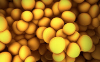 Microscopic view of staphylococcus poster print showcasing intricate details.