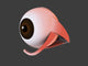 Conceptual human eye anatomy poster print showcasing detailed anatomical illustration.