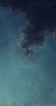 Nebula Glow Poster Print featuring shades of blue and green by Tomasz Dabrowski.