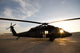 UH-60 Blackhawk Medivac helicopter on flight deck poster print