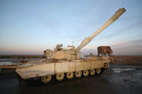 M1 Abrams Tank at Camp Warhorse Poster Print by Terry Moore