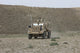 U.S. Army Cougar patrols a wadi in Kunduz Afghanistan poster print