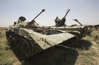 Kunduz Afghanistan Old Russian BMP-1 Infantry Fighting Vehicle Poster Print