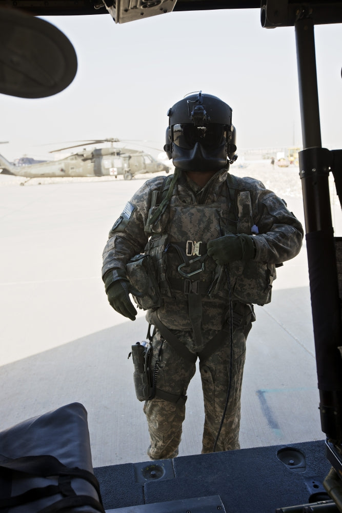 U.S. Army UH-60L Loadmaster Blackhawk Helicopter Poster Print