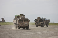 Kunduz, Afghanistan German Army MAN 7t military truck poster print