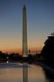 Washington Monument at sunset poster print showcasing the iconic landmark in Washington D.C.
