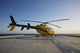 Bell 407 Utility Helicopter on Oil Rig Helipad Poster Print