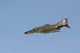 F-4 Phantom fighter jet in flight over Houston Texas poster print
