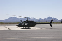 OH-58 Kiowa helicopter poster print at Pinal Airpark, Arizona