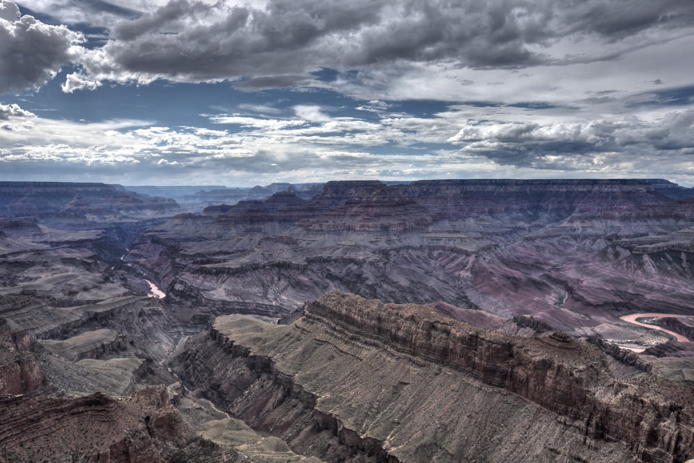 High dynamic range image of Grand Canyon from Lipan Point, South Rim, Arizona