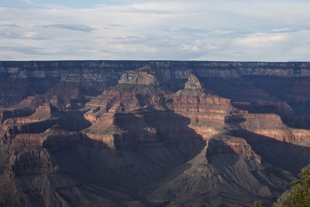 Grand Canyon from Yavapai Point Poster Print featuring Zoroaster Temple, Arizona landscape.