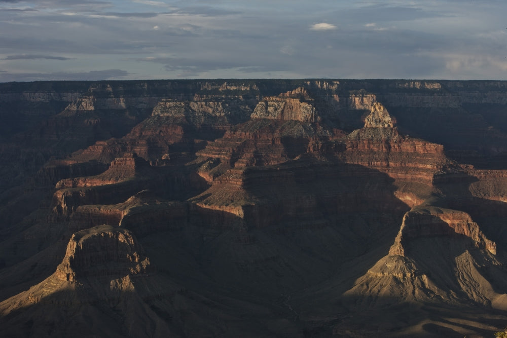 Grand Canyon from Yavapai Point Poster Print showcasing vibrant landscape scenery.