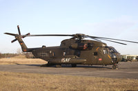 German CH-53GS helicopter taking off from Stendal airfield during Exercise Bora 2011.