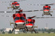 Indian Air Force Dhruv Helicopters Poster Print by Timm Ziegenthaler - aviation art