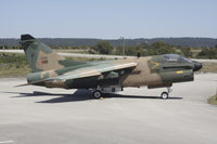 A-7P Corsair II Poster Print showcasing the Portuguese Air Force at Montijo Air Base.