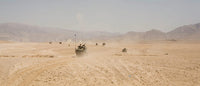 Convoy of Dutch Army Vehicles in Afghanistan Poster Print by VWPics