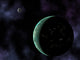 Extraterrestrial Civilization Concept Poster Print showcasing an alien world.