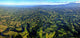 Nadi River aerial view poster print showcasing Fiji's landscapes with Sleeping Giant mountains.