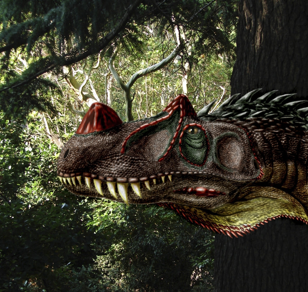 Ceratosaurus Magnicornis Late Jurassic Period Poster Print