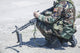 NATO soldier with machine gun poster print by Oleg Zabielin.