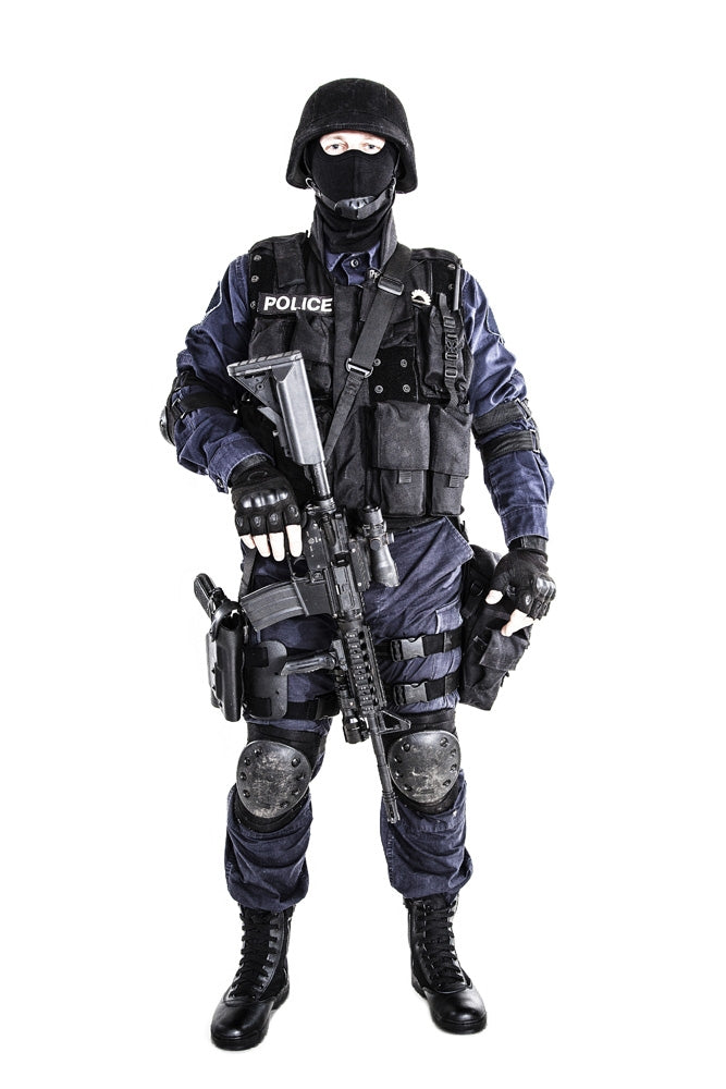 SWAT Team Officer Poster Print by Oleg Zabielin