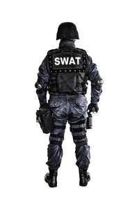 SWAT team officer poster print by Oleg Zabielin depicting a tactical scene.