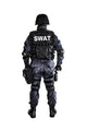 SWAT team officer poster print by Oleg Zabielin depicting a tactical scene.
