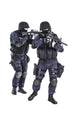 Special Weapons and Tactics SWAT Team in Action Poster Print by Oleg Zabielin