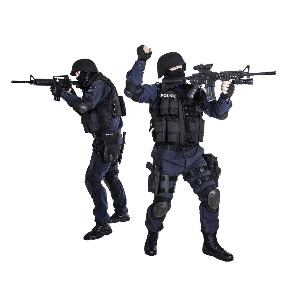 Special Weapons and Tactics Team in Action Poster Print by Oleg Zabielin
