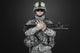 United States Paratrooper Airborne Infantry Poster Print by Oleg Zabielin