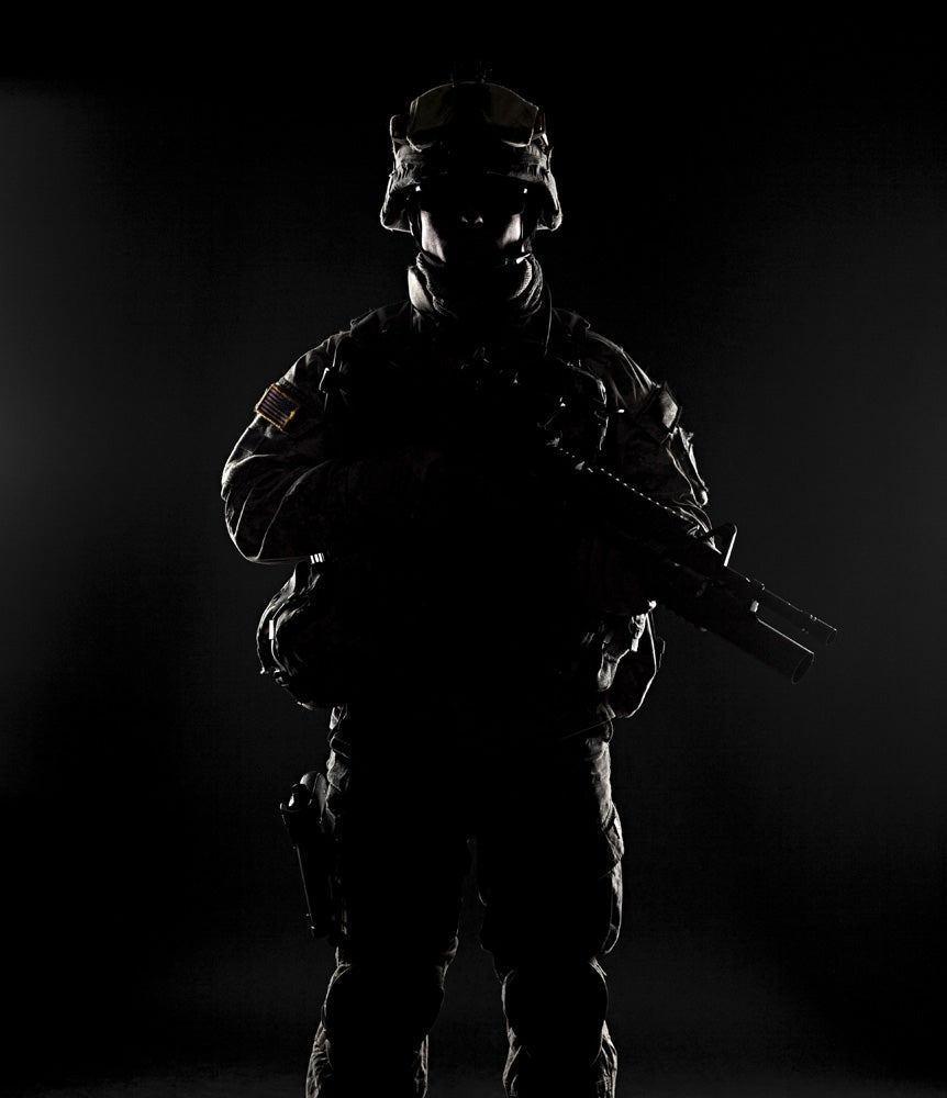 United States Paratrooper Airborne Infantry Poster Print by Oleg Zabielin