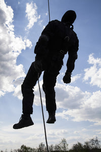 Special Forces Operator Poster Print by Oleg Zabielin showcasing a powerful military scene.