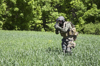 Austrian special forces Jagdkommando soldier poster print by Oleg Zabielin.