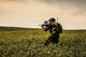 Austrian Jagdkommando soldier with rifle poster print by Oleg Zabielin