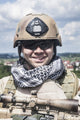 Navy SEAL Team Member in Action Poster Print by Oleg Zabielin