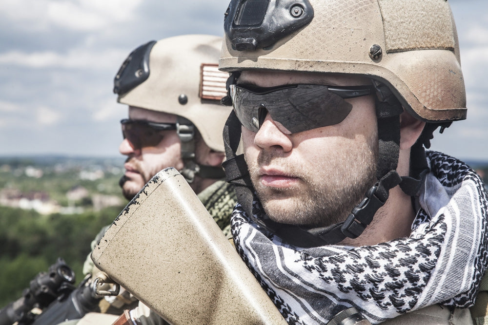 Navy SEALs Team in Action Poster Print by Oleg Zabielin