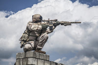 Navy SEAL Team in Action Poster Print by Oleg Zabielin
