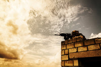 Navy SEAL Team Member in Action Poster Print by Oleg Zabielin
