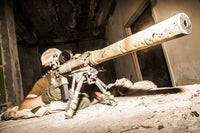 Navy Seal Sniper in Action Poster Print by Oleg Zabielin