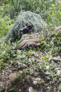 Navy Seal sniper with rifle in action poster print by Oleg Zabielin