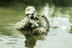 Navy SEAL Team crossing the river with weapons - Poster Print by Oleg Zabielin