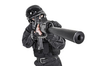 Spec Ops Police Officer SWAT poster print showcasing a police officer in black uniform.