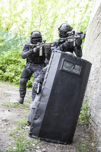 Spec Ops Police SWAT Action Poster Print featuring officers in black uniform.