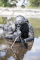 Spec Ops Police Officer SWAT in Action Poster Print by Oleg Zabielin