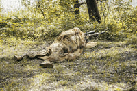 Green Berets U.S. Army Special Forces Group sniper in action poster print by Oleg Zabielin.