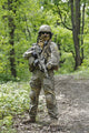 U.S. Army Green Berets soldier in action poster print by Oleg Zabielin.