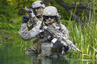 Green Berets U.S. Army Special Forces Group soldiers in action poster print