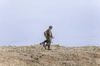 Soviet paratrooper in Afghanistan poster print by Oleg Zabielin
